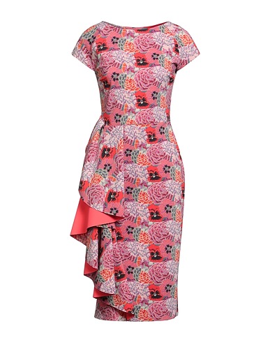CHIARA BONI LA PETITE ROBE Midi dress Magenta 72% Polyamide, 28% Elastane