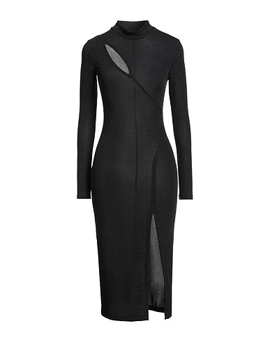 JUST CAVALLI Tubino Nero 85% Poliestere, 10% Poliestere metallizzato, 5% Elastan