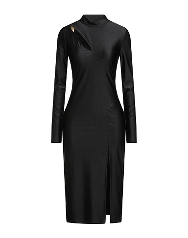 JUST CAVALLI Elegant dress Black 88% Polyamide, 12% Elastane