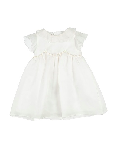 LA STUPENDERIA Robe bébé  Blanc 100% Soie