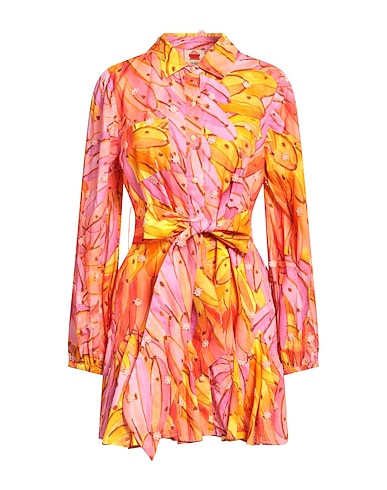FARM RIO Short dress ARANCIONE 100% Cotton