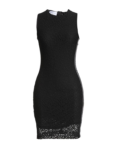 GAëLLE Paris Sheath dress Black 95% Polyamide, 5% Elastane