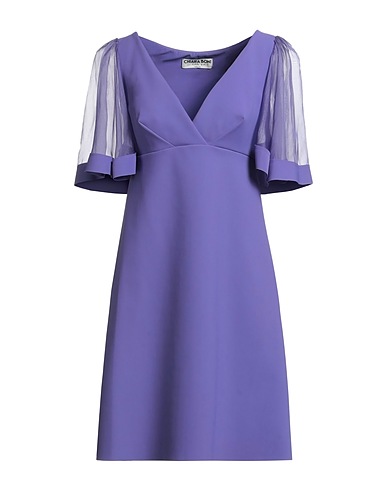 CHIARA BONI LA PETITE ROBE Short dress Purple 72% Polyamide, 28% Elastane
