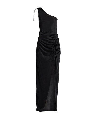 GAëLLE Paris Elegantes Kleid Schwarz 97% Polyester, 3% Elastan
