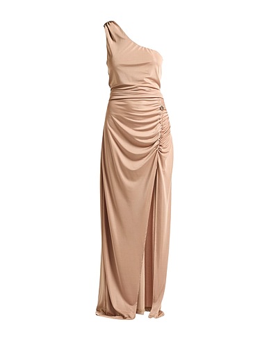 GAëLLE Paris Long dress Sand 97% Polyester, 3% Elastane