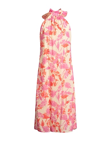 ALESSIA SANTI Midi dress Magenta 100% Cotton