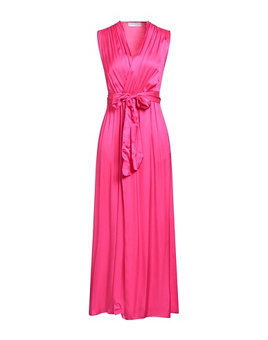 KAOS Long dress Fuchsia 100% Viscose