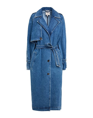 BAUM UND PFERDGARTEN Denim jacket Blue 61% Organic cotton, 38% Cotton, 1% Elastane