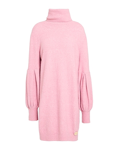 LIU •JO Sheath dress Pink 55% Polyester, 37% Acrylic, 5% Wool, 3% Elastane