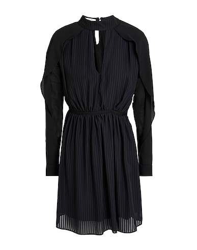 KORALLINE Pleated dress Black 100% Polyester