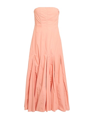 ALESSIA SANTI Midi dress Salmon pink 100% Cotton