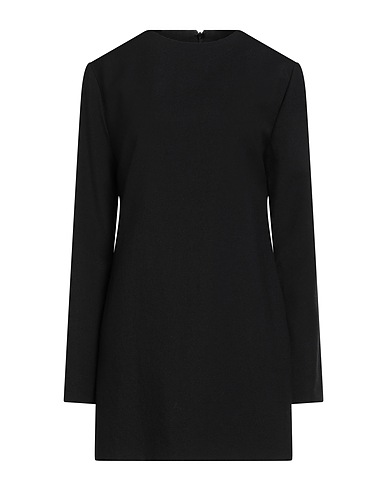 AMI ALEXANDRE MATTIUSSI Short dress Black 100% Virgin Wool