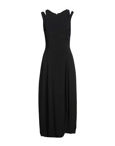 GIORGIO ARMANI Robe d’été Noir 96% Viscose, 4% Élasthanne