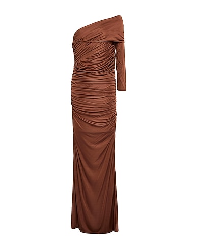 ATLEIN Long dress Brown 100% Viscose