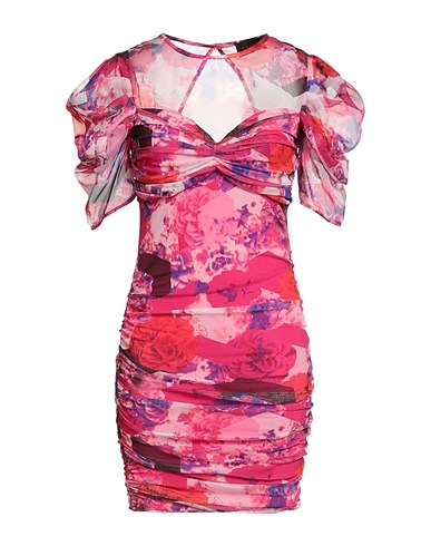 GAëLLE Paris Sheath dress Fuchsia 100% Polyester