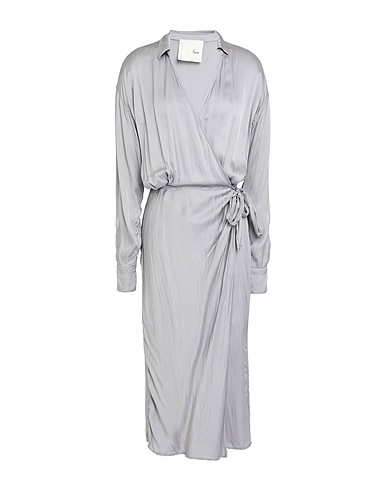 8PM Midi dress CONSCIOUS Grey 51% EcoVero™ viscose, 49% Viscose
