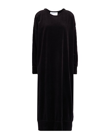 8PM Midi dress CONSCIOUS Black 80% Organic cotton, 20% Polyester