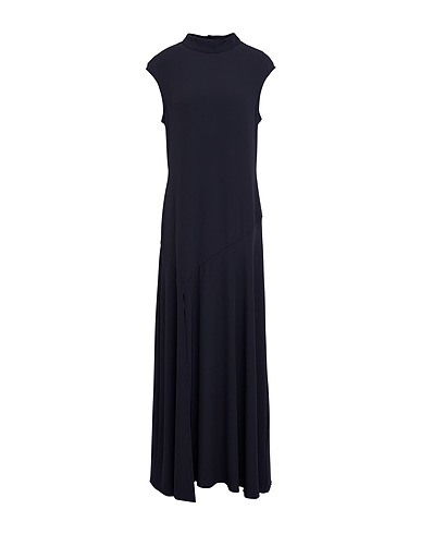 LE STREGHE Long dress Midnight blue 96% Polyester, 4% Elastane