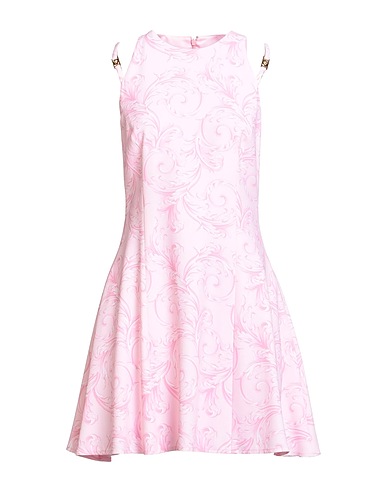 VERSACE Vestito corto Rosa 100% Viscosa