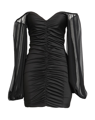 GAëLLE Paris Vestido elegante NOIR 100% Poliéster