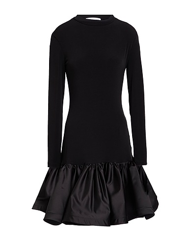 AZ FACTORY Short dress Black 94% Polyester, 6% Elastane