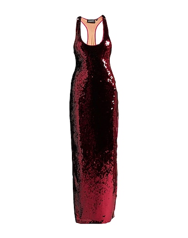 RETROFÊTE Elegant dress Burgundy 100% Polyester