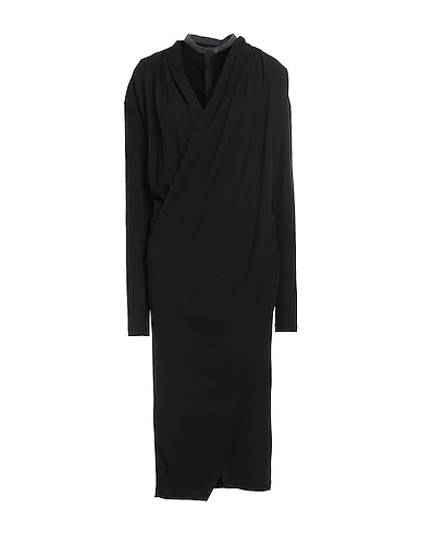 BRUNELLO CUCINELLI Elegant dress Black 94% Virgin Wool, 6% Elastane