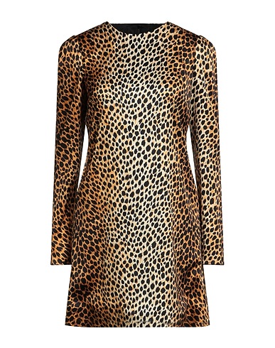 DOLCE&GABBANA Elegant dress Marigold 92% Silk, 8% Elastane