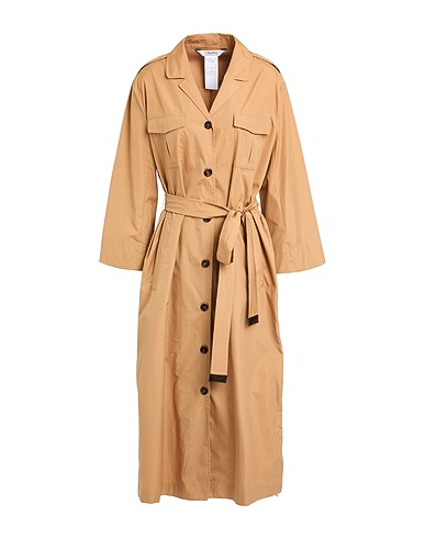 'S MAX MARA Midi dress Sand 100% Cotton