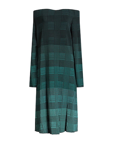 MARINA RINALDI Midi dress Deep teal 73% Viscose, 27% Polyamide