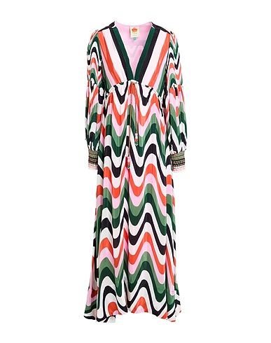 FARM RIO Long dress Pink 100% Viscose