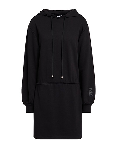 PATRIZIA PEPE Short dress Black 86% Cotton, 14% Polyester