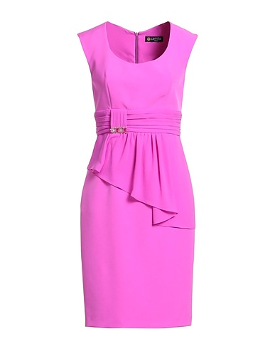 CAMILLA  Milano Elegant dress Magenta 89% Polyester, 11% Elastane