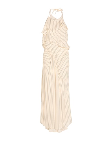 SPORTMAX Long dress AVORIO 85% Acetate, 10% Silk, 5% Polyamide