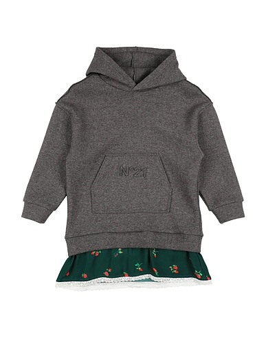 N°21 Φόρεμα Γκρι 50% Πολυεστέρας, 50% Μαλλί