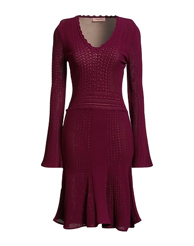 TWINSET Vestito da ufficio Malva 65% Viscosa, 35% Poliammide