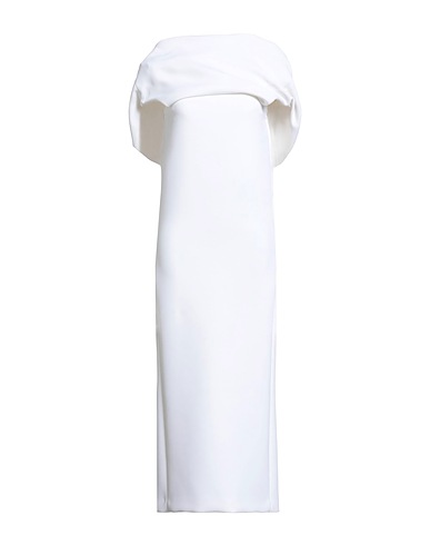 SPORTMAX Long dress White 100% Polyester