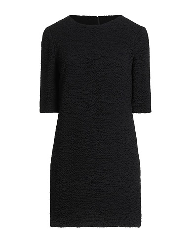 DOLCE&GABBANA Knit dress Black 80% Virgin Wool, 15% Polyamide, 5% Elastane