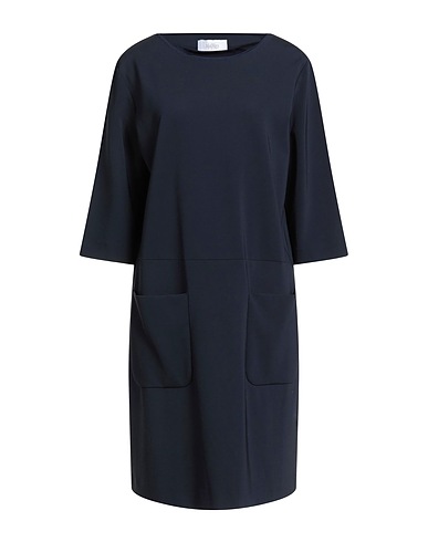 MAX MARA Short dress LEISURE Navy 73% Viscose, 22% Polyamide, 5% Elastane