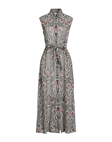 MAX MARA Long dress BEACHWEAR White 100% Viscose