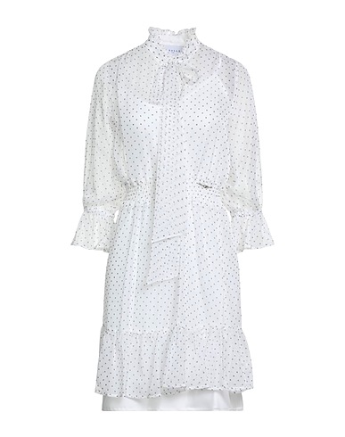 GAëLLE Paris Short dress White 100% Polyester