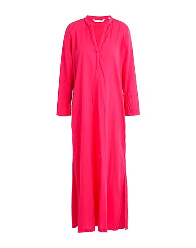 CALIBAN Long dress Fuchsia 100% Cotton