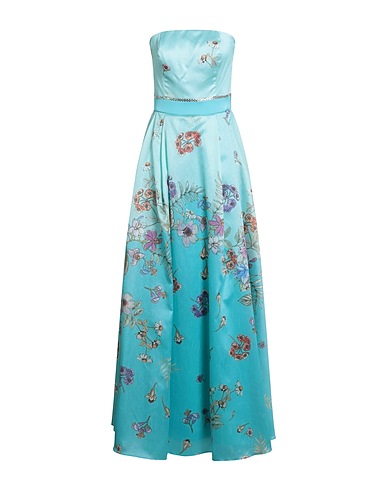 CAMILLA  Milano Long dress Turquoise 100% Polyester