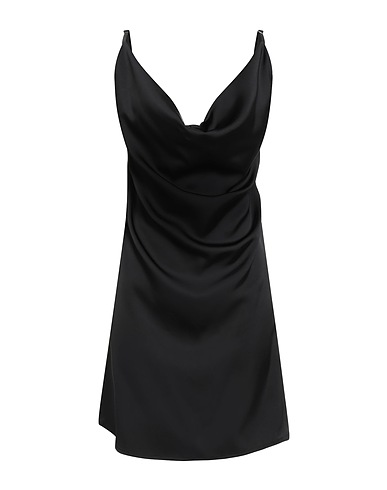 GIULIA N COUTURE Short dress NERO 100% Polyester