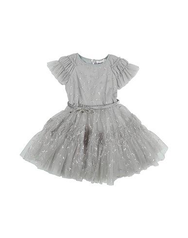 MONNALISA Party dresses GRIGIO 100% Polyester