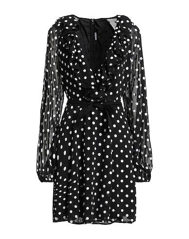 ROTATE BIRGER CHRISTENSEN Elegant dress Black 100% Recycled polyester