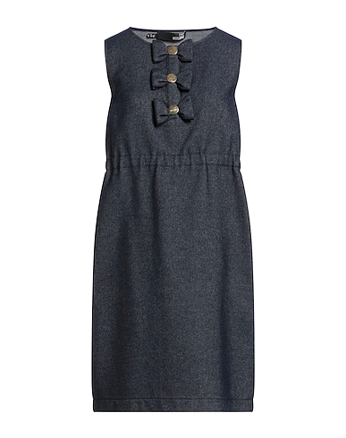 LOVE MOSCHINO ミニワンピース・ドレス コットン 65% / バージンウール 28% / ナイロン 7%