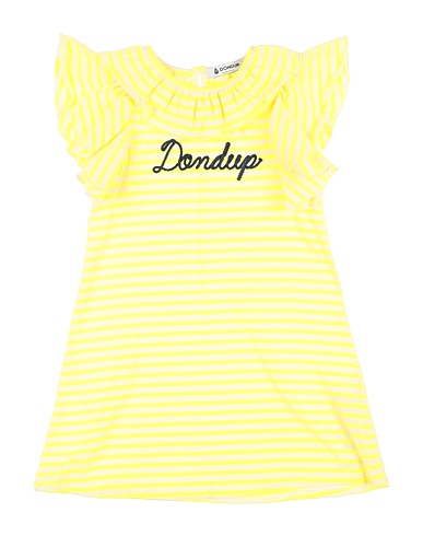 DONDUP Dress Yellow 100% Cotton
