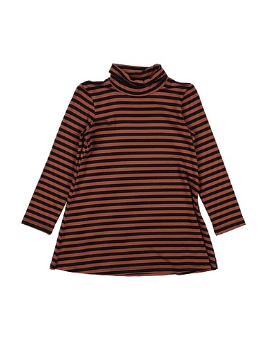 SOUVENIR Dress Brown 62% Polyester, 33% Viscose, 5% Elastic fibres