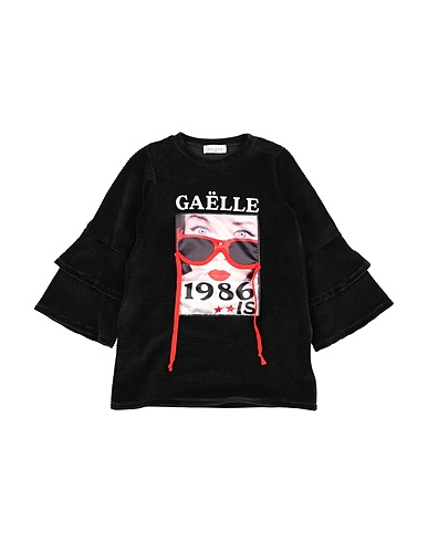 GAëLLE Paris Dress Black 60% Cotton, 37% Polyester, 3% Elastane